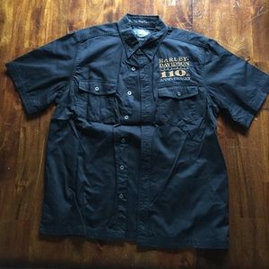Harley Davidson Button Down Shirt